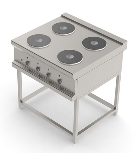 4 plate on sale plug in stove